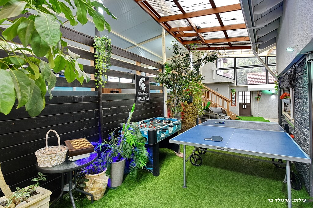 פינג פונג ומשחקים לילדים וילה ספרטה